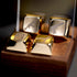 Metallic XDA Keyboard caps (Gold 4keycaps) Mechanical Keyboards Compatible for Cherry MX Kailh Outemu...