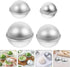 Tofficu 8Pcs Dome Cake Pan - Aluminum Cake Ball Mold - 1.77+2.16+2.55+3.14 Inch Half Ball Cake Pan - Football Cake Pan - 3d Round Shape Cake Mold ...