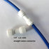 Malida RO Water Systems Ice Maker Kit 1/4" for Reverse Osmosis Systems and Water Filters (Blue)
