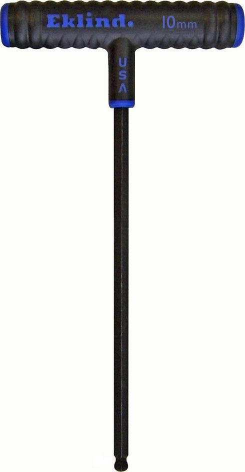 Eklind Tool 64890 10mm Power-T T-Handle Ball-Hex T-Key Allen Wrench...