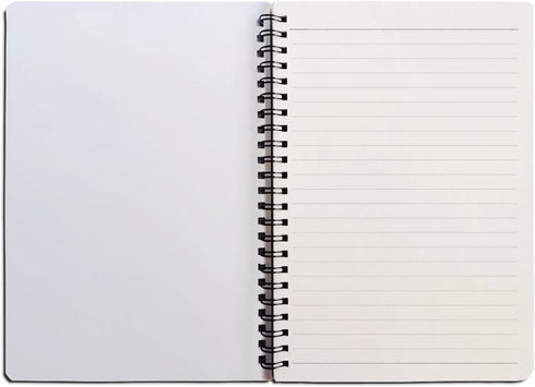 SUPERBOX Spiral Notebook, Journal Notebook, 3Pack, Lined Paper Sketchbook, 6” x 8”, Light Yellow...