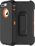for iPhone 8 Plus Case, iPhone 7 Plus Case with Belt Clip Holster, 2X Screen Protector, Military Grade Heavy Duty Shockproof Drop-Proof Rugged Pro...