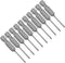 uxcell 10 Pcs 1.6mm PH00 Magnetic Phillips Screwdriver Bits, 1/4 Inch Hex Shank 2-inch Length S2 Power Tool...