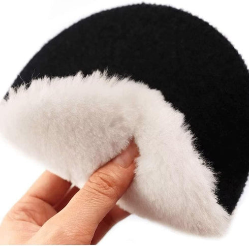 6 Pcs 6 Inch Wool Polishing Buffing Pad Polishing Buffing Wheel for Drill Buffer Attachment with M14 Drill Adapter...