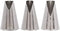 Ateco #881 & #882 & #883 - Set of 3 St Honore Pastry Tips - Stainless Steel...