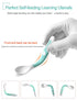Baby Utensils Spoons with Travel Safe Case, Toddlers Feeding Training Spoon with Easy Grip and Bendable Function, Perfect Self Feeding Learning Sp...