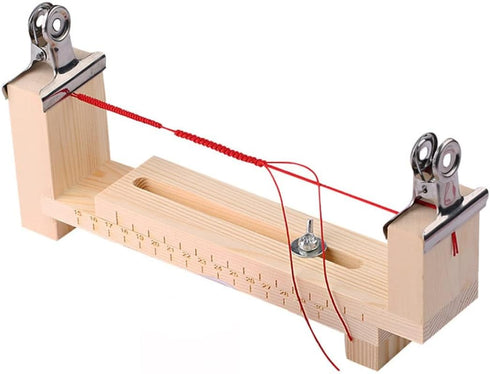 Wood Bracelet Jig, Adjustable Paracord Jig Bracelet Maker DIY Hand Knitting Wristband Jig for Bracelets Necklaces Car Hangings...