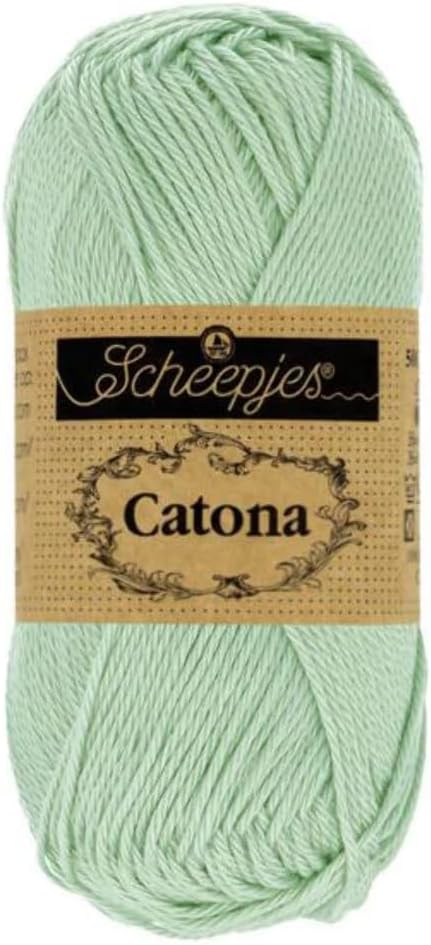 Scheepjes Yarn Catona 50 Gram (402 - Silver Green)......