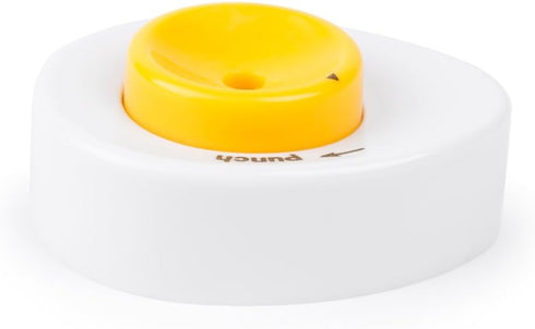 Fox Run Hard Boiled Egg Piercer, with Safety Lock Feature, White...