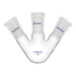 Glass 50ml 3 Neck Round Bottom Flask RBF, with 24/40 Center and Side Standard Taper Outer Joint, 50ml...