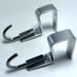 2 Pcs Desk Hook, Student Desktop Nail-Free Hook, Table Hook for Schoolbag, Space Aluminium Alloy, Hanger Hooks for Bag Purse Clothes Backpack Hold...
