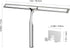 Shower Squeegee for Glass Doors, Squeegee for Shower Glass, Bathroom with Hook, Stainless Steel, 12-Inch Wide Blade for Efficient Cleaning, Perfec...