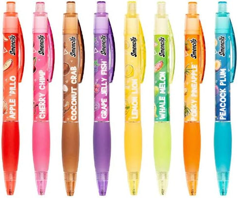 Mechanical Smencils - Scented Mechanical Pencils, 8 Count, Medium Point (0.7mm) (Fruit Zoo)...