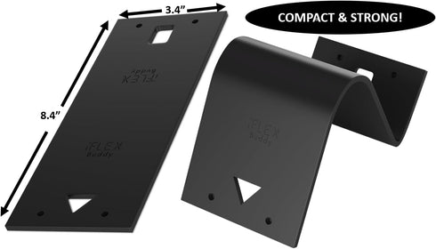 iFLEX Buddy Cell Phone and Tablet Stand Companion - Ideal for Air Travel, Work, and Home Use - Flexible Holder for All Mobile Devices - The Ultima...