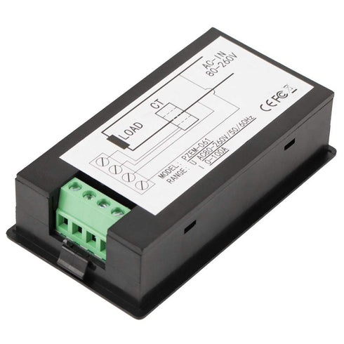 PZEM-061 LCD Voltage Current Power Energy Panel Meter Backlight Digital Display Coil Transformer 100A AC80-260V + CT...