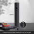 Electric Wine Bottle Opener Automatic Corkscrew Remover for Wine Lovers Gift Home Kitchen Party Bar Wedding (Black, Opener with Foil Cutter, Batte...