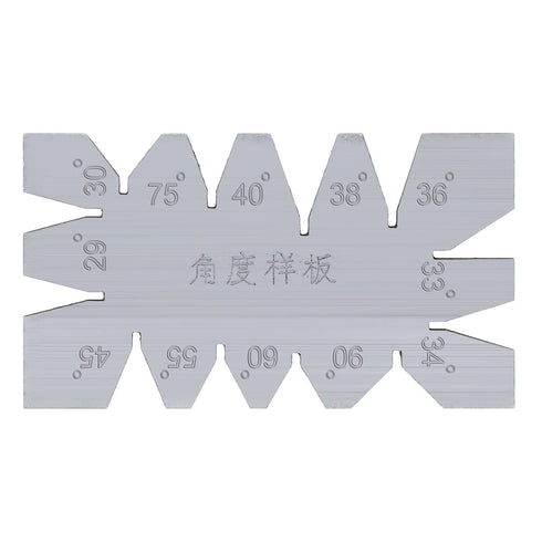 Cutting Angle Gage Template Metalworking Screw Thread Gauge Lathes Measuring Tool Stainless Steel...