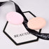 Oval Puff 2 Packs Skin Tone and Pink Make-up Egg Air Cushion Puff Beauty Egg Foundation Sponge Professional Makeup Sponge Wet and Dry...