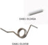 FRENCH DOOR SPRING Replaces For Samsung Refrigerator DA81-01345B DA61-07471A With With Sleeves (Pack of 2)