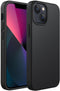 JETech Silicone Case for iPhone 13 6.1-Inch, Silky-Soft Touch Full-Body Protective Phone Case, Shockproof Cover with Microfiber Lining (Black)......