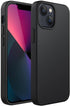 JETech Silicone Case for iPhone 13 6.1-Inch, Silky-Soft Touch Full-Body Protective Phone Case, Shockproof Cover with Microfiber Lining (Black)......
