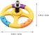 Alipis 1 Pc Children's Steering Wheel Car Seat Toys Toy Steering Wheel for Car Steering Wheel for Bumper Car Kids Car Toys para Toy Cars Toy Car S...