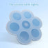 Webake Baby Food Freezer Trays with Lid, Silicone Ice Cube Popsicle Molds with 7 Ice Pop Sticks, Egg Bites Molds Set of 2 for Instant Pot Accessor...