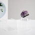 Clear Acrylic Geodes Rocks 3 Pegs Display Easel Stands Support Holder Box, Acrylic Display Case Box for Agate Slices Crystals Minerals Slab Fossil...