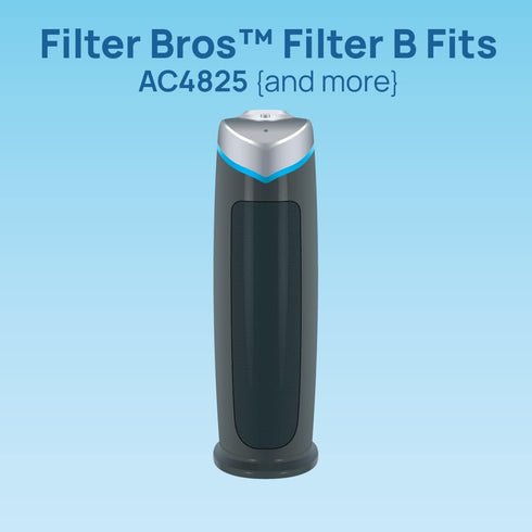 Filter Bros Carbon Filter B 4Pack Replacement Fits GermGuardian AC4825 AC4900CA...