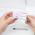 Purple Plier Stapler with #10 Staples Set, Cute Manual Stapler with 1000 No.10 Rose Gold Staples for Office and Home Desk Accessories Supplies (Pu...