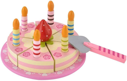 Wooden Play Food Sets for Kids Kitchen,Pretend Play Kitchen Fake Cutting Food Toys,Educational Toy for Toddler Girl 1 2 3 Year Old Birthday Gift (...