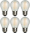 AMDTU E26 Globe Light Bulbs, Frosted G16.5 Edison Light Bulb Led 60 watt 600lm 2700k Soft White,Dimmable Vintage Warm Chandelier Light Bulbs for B...