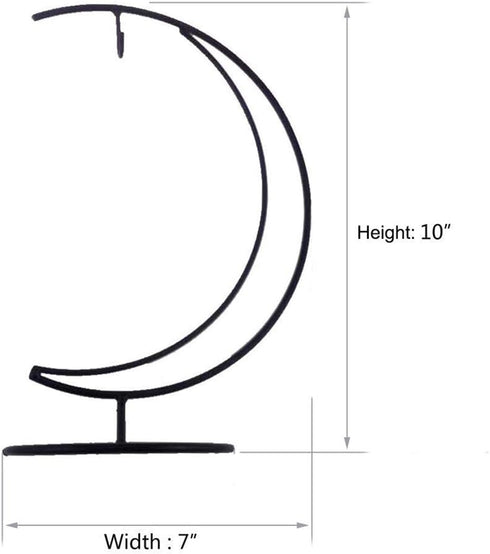 YY YEARCHY Ornament Display Hanger Rack Stand Hook Chrismas Ornament Party Decoration Holder Flower Pot Hanging Terrarium Home Office Decoration (...
