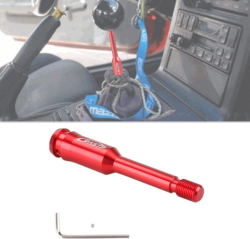 Extension Rod Shift knob Extension Gear Lever Extender Stick Gear Shifter Extension Gear Shift Knob Extender Adjustable for VW T4(Red)...