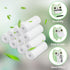 10 Rolls Kids Instant Camera Refill Print Paper, 2.2 x 1inch Camera Print Paper, BPA-Free Non-Adhesive Smooth Papers, Print Camera Accessories, Pr...