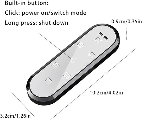 2 Pcs Car Door Light, Wireless Door Lighting Ambient Welcome Courtesy Light, LED Colorful Flashing Light, Anti-collision and Anti-rear-end Light, ...