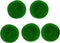 Bridal Blouse Satin Round Buttons with Shank 15Pcs (Green)...