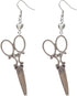 Honbay Gothic Scissors Dangle Drop Earrings Fashion Punk Earrings...