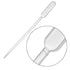 uxcell 30 Pcs Plastic Disposable Pipettes 0.5ml, Clear Transfer Pipettes, 112mm Length, Liquid Dropper for Lab...