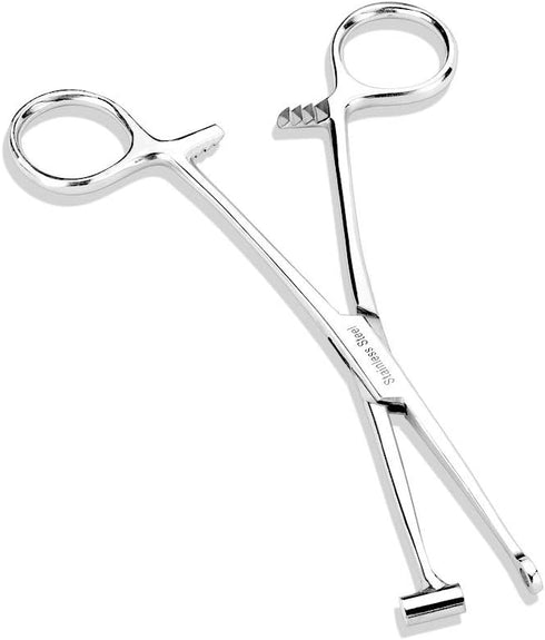 Bucket End Tragus Type Forceps Body Piercing Tool - Pierced Owl...