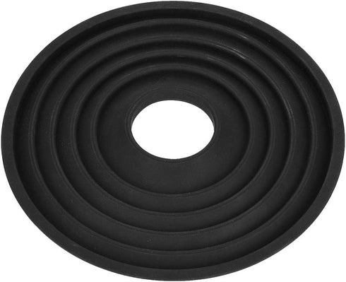 Collapsible Rubber Lens Hood, Lens Sun Hood Collapsible, Black Silicone Folding Lens Hood for Camera Lens, Camera Lens Anti Reflection Lens Hood f...
