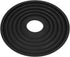 Collapsible Rubber Lens Hood, Lens Sun Hood Collapsible, Black Silicone Folding Lens Hood for Camera Lens, Camera Lens Anti Reflection Lens Hood f...
