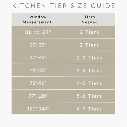 Elrene Home Fashions Tucker Ticking Stripe Tier Window Curtains for Kitchen or Bathroom, 30" x 36", Set of 2, Gray...