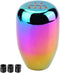 Aramox Gear Shift Knob, Car Universal Modification Manual Knob Gear Shift Head Shifter 6 Speed (Colored)...
