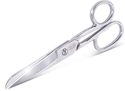 Newness Fabric Scissors, Heavy Duty All Metal Stainless Steel Craft Scissors, Multi-Purpose Professional Sharp Shears for Tailor Dressmaker Craft ...