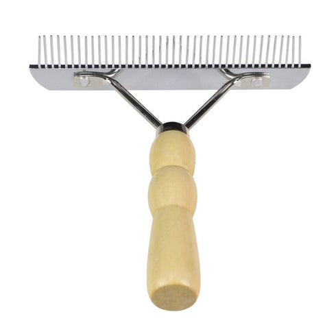 Pet Comb,Dog Long Hair Brush,Large Animal Grooming Rake Dog Brush For Long Haired Dogs...