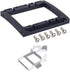 SCX10 II Servo Mount Bracket,LCG Frame Bumper Mounts,Steering,Winch Dual Servo Mounts for 1/10 RC Rigs Crawler Capra SCX10 II Axle Comp TGH Rails ...