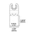 Genesis GAMT521 Universal Quick-Fit 1 3/8" Bi-Metal Flush Oscillating Multi-Tool Quick-Release Cut Blade...