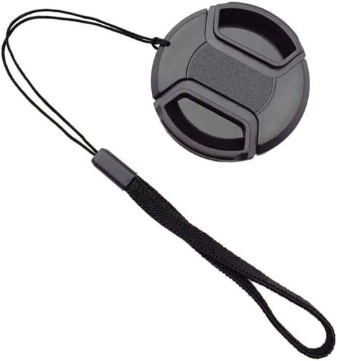 5 Pack Elastic Lens Cap Keeper Lens Cover Leash Prevent Lens Cap Lost Compatible with Canon/Nikon/Sony/Fujifilm/Olympus/Panasonic DSLR SLR Camera ...