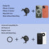 Magnetic Phone Holder for Mini Cooper R56 F56 Smart 451 453 Alfa Romeo Mito Fiat 500 Berlingo Renault Alaskan Clio Mercedes AMG/GLA/GLB/GLC/GLE/GL...
